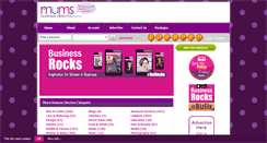 Desktop Screenshot of mumsbusinessdirectory.com